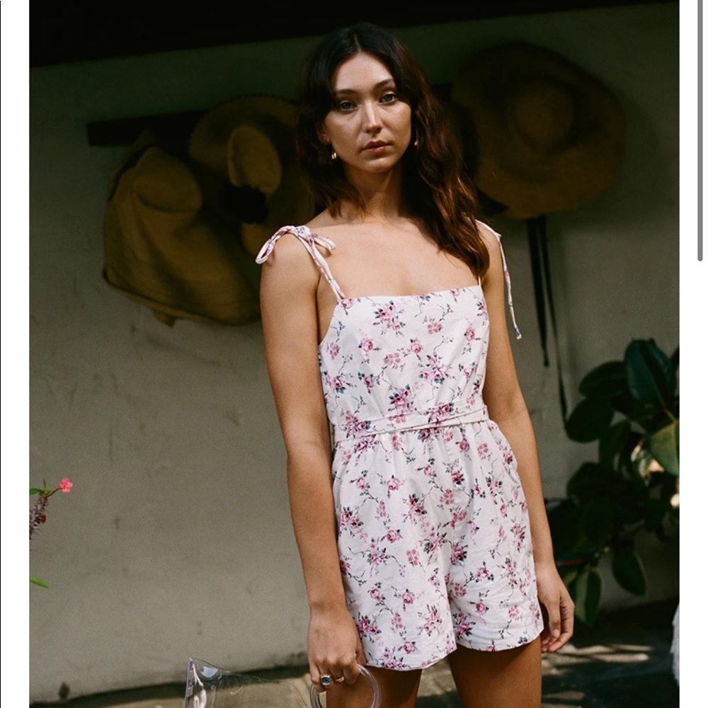 LPA floral romper. Size XS